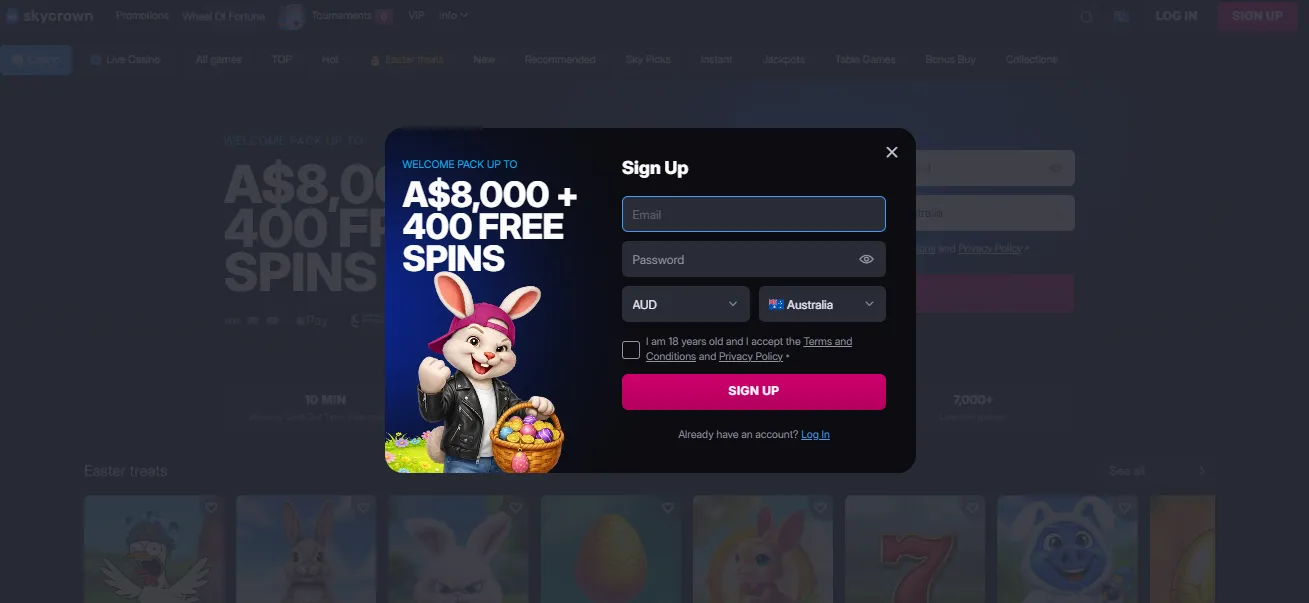 How Sky Crown Casino online works and what users should expect
